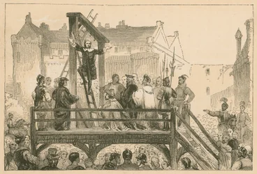 Execution of James Renwick at Edinburgh, 1688