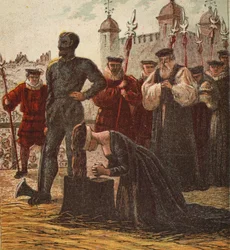 Execution of Lady Jane Grey, pub. 1890