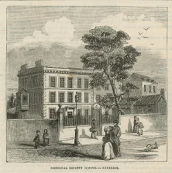 Exterior of the National Society School