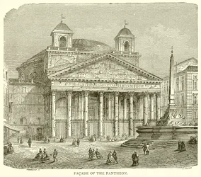 Facade of the Pantheon