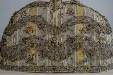Fashion doll’s mantua (skirt)