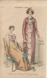 Fashionable Morning and Evening Dress