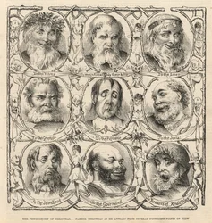 Father Christmas as He Appears from Several Different Points of View