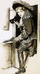 Female highwayman Lady Katherine Ferrers