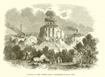 Festival of the Supreme Being Celebrated in Paris, 1794