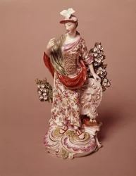 Figure of the Goddess Athena, Derby Porcelain Works, c.1800