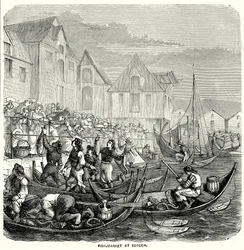 Fish-Market at Bergen