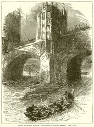 Flight of Queen Eleanor: The Scene at London Bridge