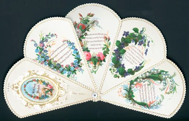 Flowers on a Fan