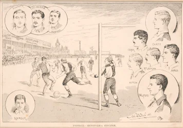 Football - Ironopolis v. Stockton, 1892