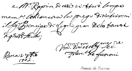 Francis de Ficoroni
