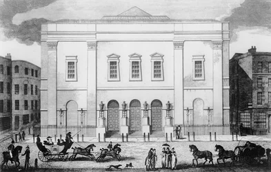 Front View of the Theatre Royal Drury Lane
