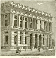 Front of the Army and Navy Club
