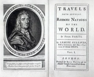Frontispiece and Titlepage to Gulliver