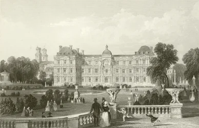 Garden Front of the Luxembourg, Paris