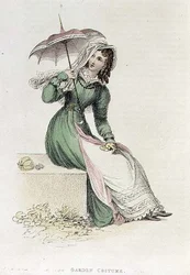 Garden Costume, Fashion Plate from Ackermann