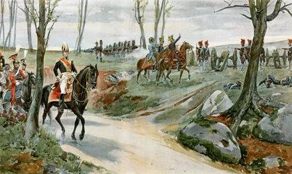 General Drouot and the Guard Artillery at Hanau