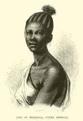 Girl of Makhana, Upper Senegal