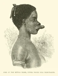 Girl of the Mittoo Tribe, Upper White Nile Tributaries