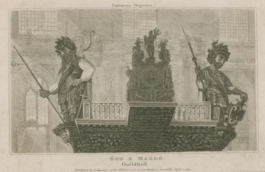 Gog and Magog, Guildhall, London