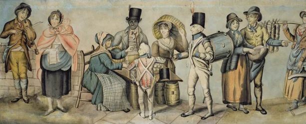 Going to the Fair (detail)