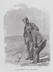 Golf: Allan Robertson and Tom Morris