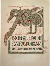 Gospel According to St. Matthew, Page of the Second Incipit