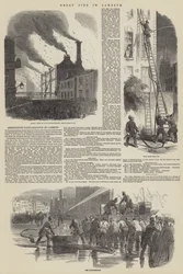 Great Fire in Lambeth