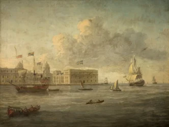 Greenwich Hospital, Off Which Lies the Royal Yacht