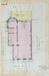Ground plan of the Royal Institution leases, 1863