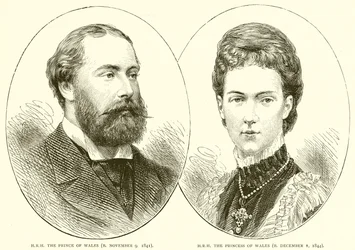 H.R.H. the Prince of Wales (B. November 9, 1841). H.R.H. the Princess of Wales (B. December 1, 1844)