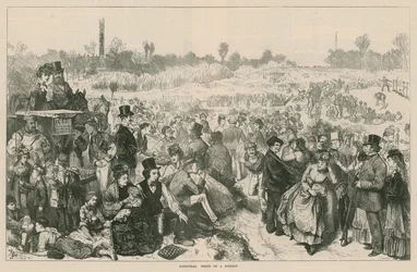 Hampstead Heath on a Holiday