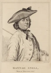 Hannah Snell, Born at Worcester 1723
