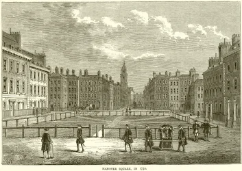 Hanover Square, in 1750