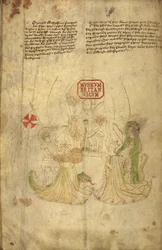 Henry VI, King of England, and His Wife, Margaret of Anjou, Illustration from 