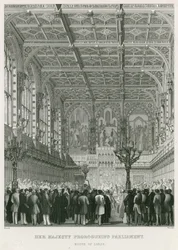 Her Majesty Proroguing Parliament, the House of Lords