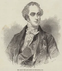 His Grace the late Duke of Newcastle, KG