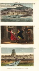 Historical Views of Persia (Iran)
