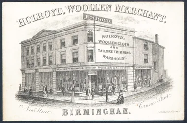 Holroyd, woollen merchant