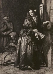 Holy Water, etched by G W Rhead, after J Phillips