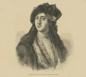 Horatio Walpole from an authentic portrait