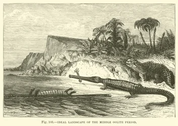 Ideal Landscape of the Middle Oolite Period