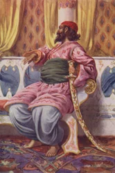 Illustration for Ali Baba and the Forty Thieves