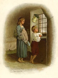 Illustration for The Coming Of Father Christmas