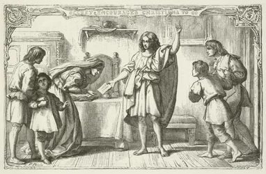Illustration for The Pilgrim