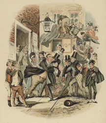 Illustration from Nicholas Nickleby