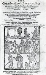 Illustration of the Groundworke of Conny-catching