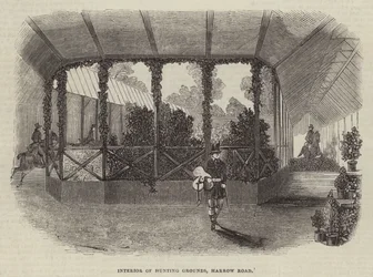 Interior of Hunting Grounds, Harrow Road