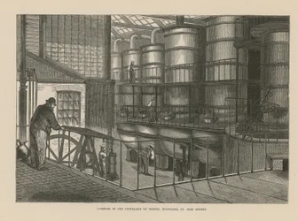 Interior of the Distillery of Messrs Nicholson