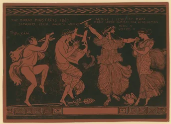 Invitation to see The Moray Minstrels